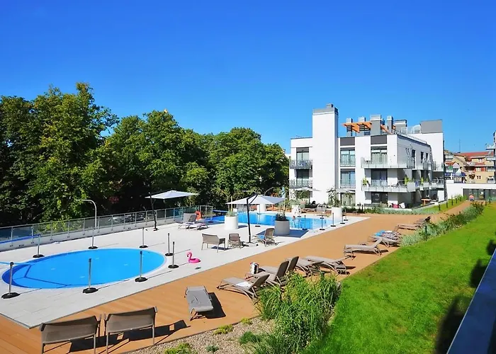 Navigator Port-nadmorskie Tarasy Lägenhet *