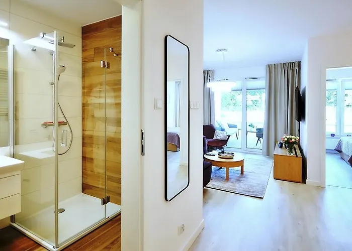 Lägenhet Navigator Port-nadmorskie Tarasy Kołobrzeg