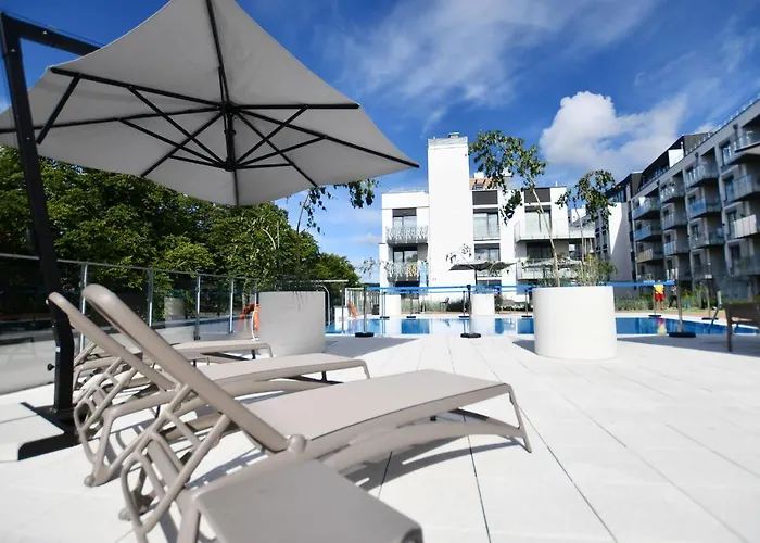 Navigator Port-nadmorskie Tarasy Lägenhet *