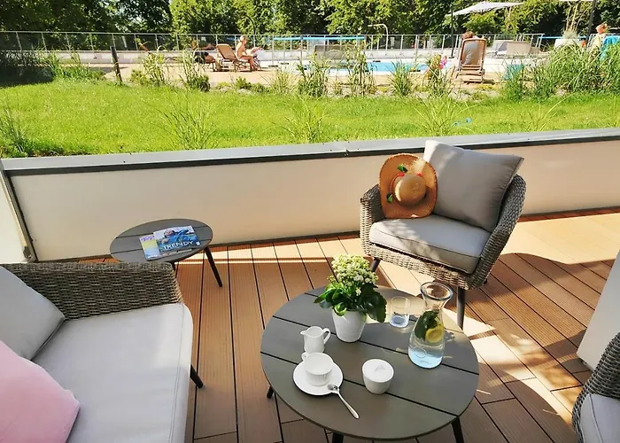 Navigator Port-nadmorskie Tarasy Lägenhet *